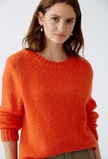 Oui Pullover Cherry Red Kort Model