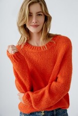 Oui Pullover Cherry Red Kort Model