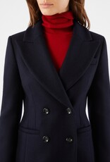 PENNYBLACK Mantel Marine Wol Double Breasted