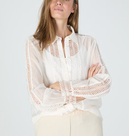 Marc Aurel Blouse Creme Varied