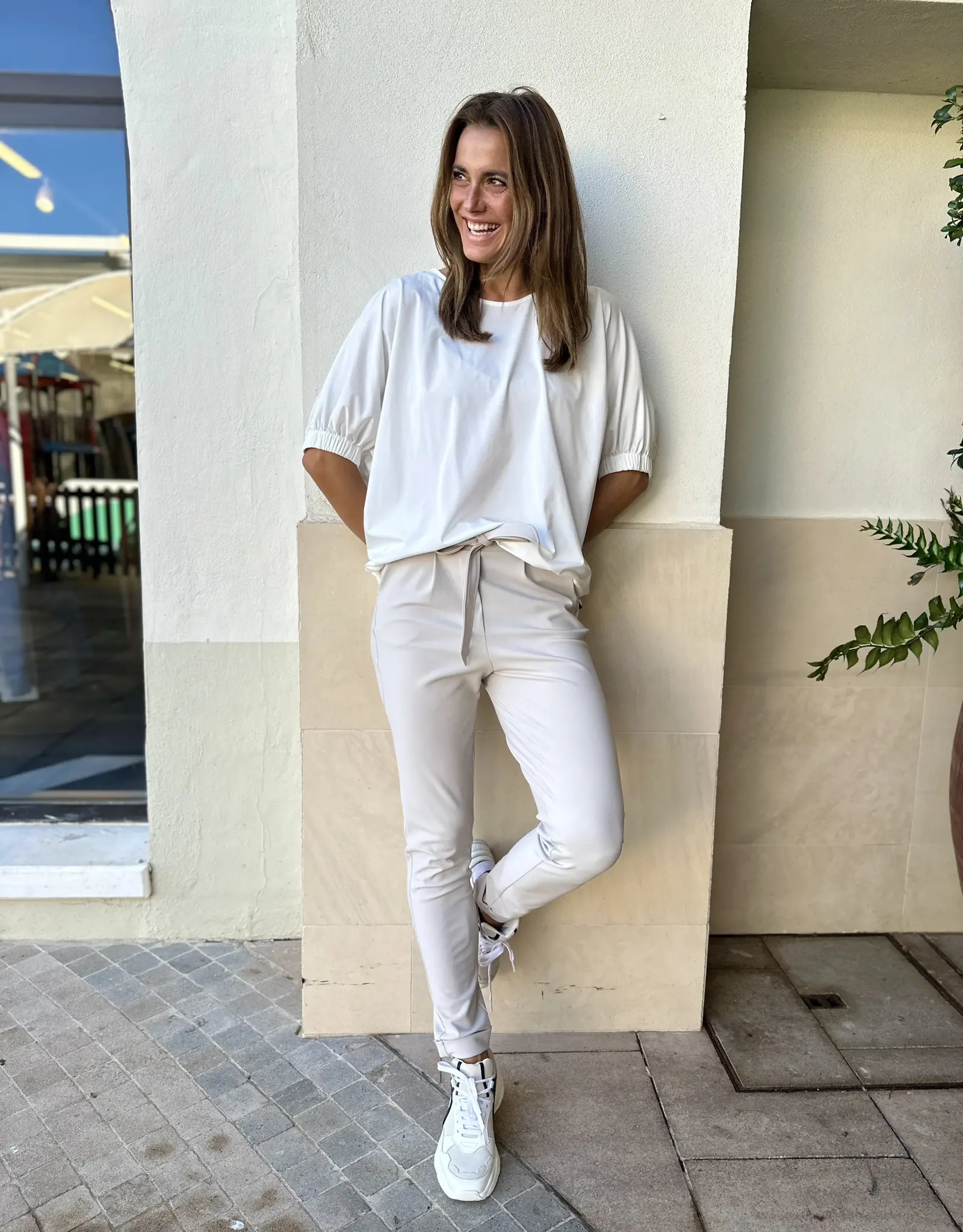 D'etoilles Casiopé Pantalon Antigua Cement