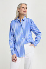 Josephine &CO Blouse Jessica Royal Blue Stripe