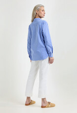 Josephine &CO Blouse Jessica Royal Blue Stripe