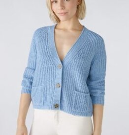 Oui Lafonya Vest Blue White