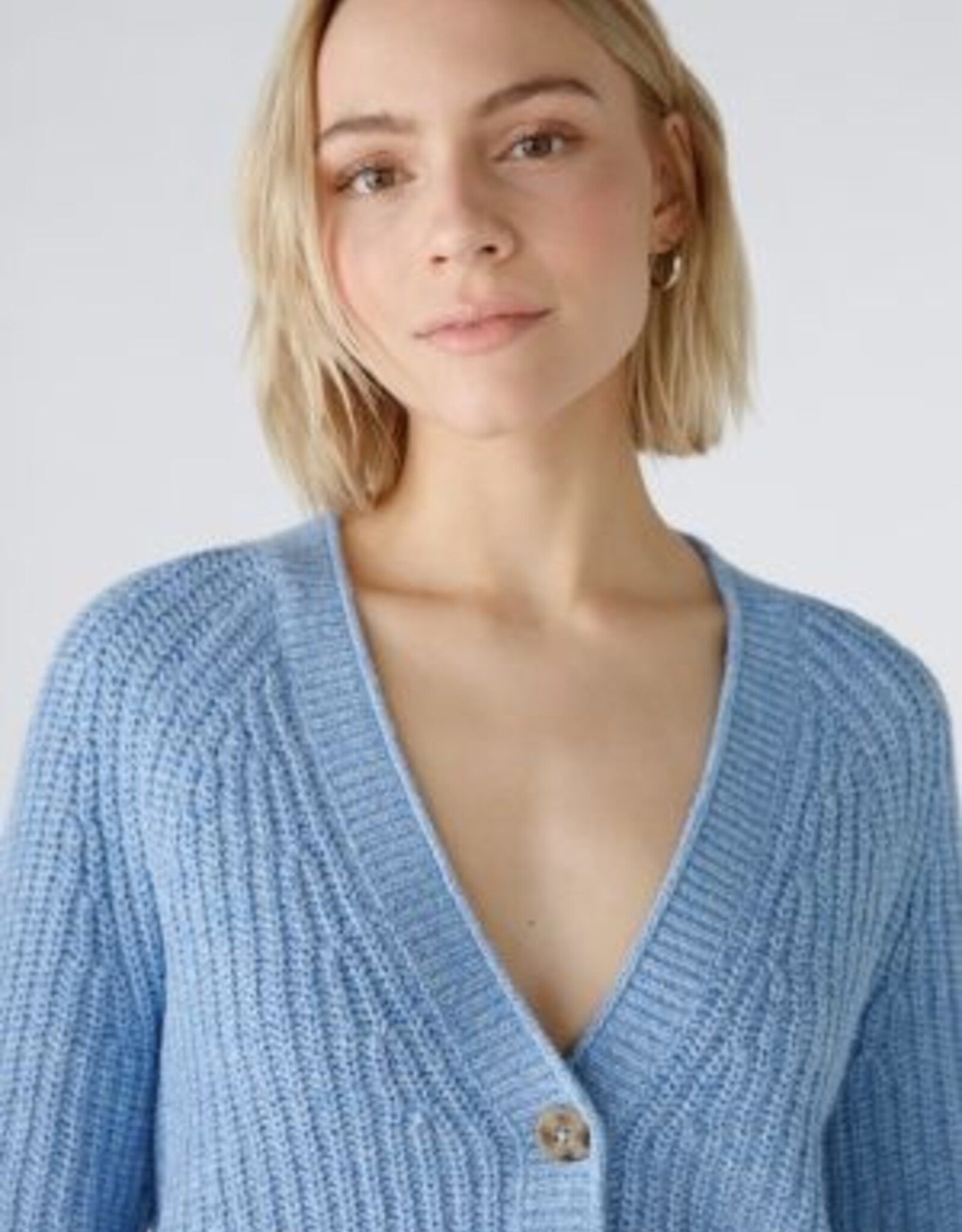 Oui Lafonya Vest Blue White