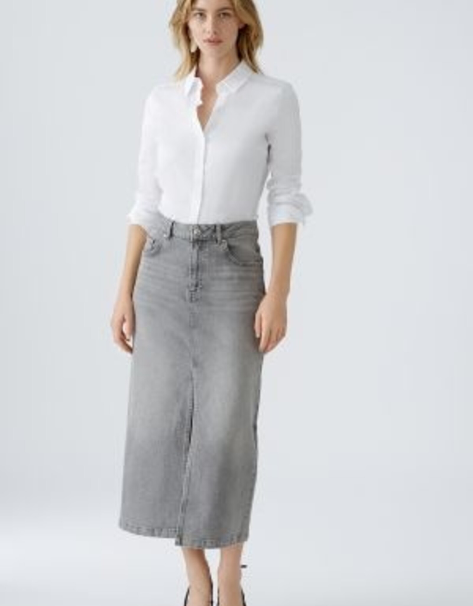 Oui Anuya Blouse Optic White