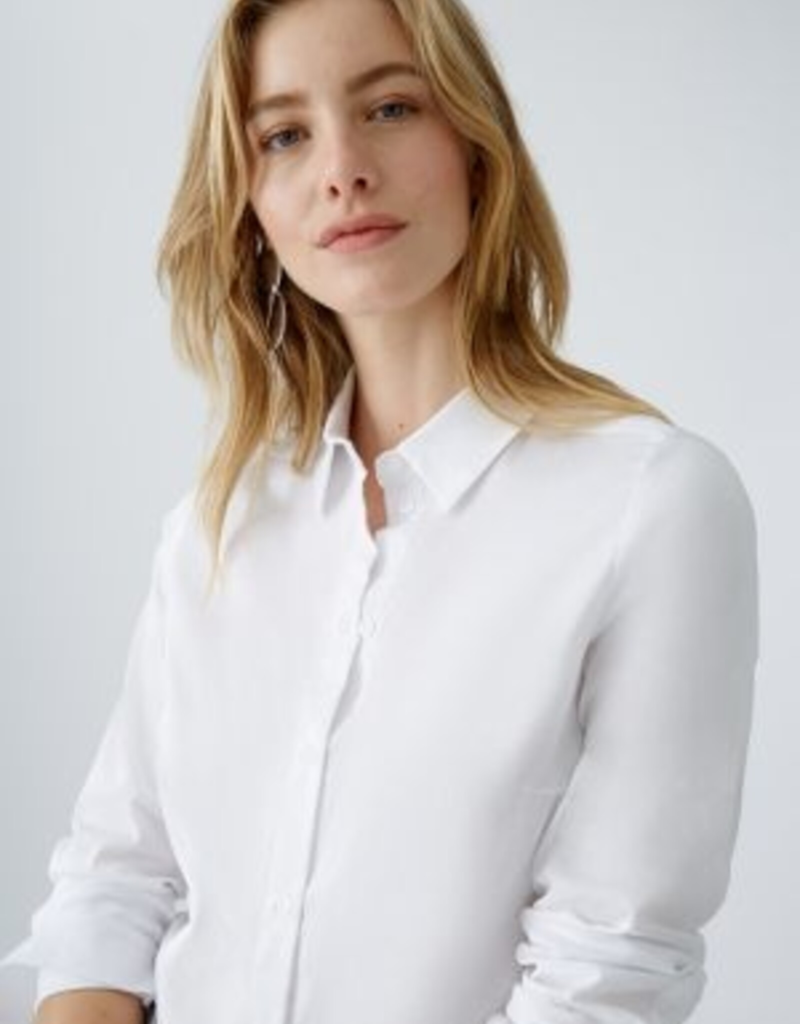 Oui Anuya Blouse Optic White