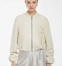 Studio AR Xenia Sheep Soft Waxes White Bomber Jack