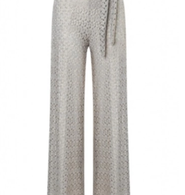 Ana Alcazar Pantalon Opengewerkt Silver