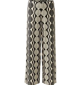 Miss Lagotte Pantalon Schelp Creme Black