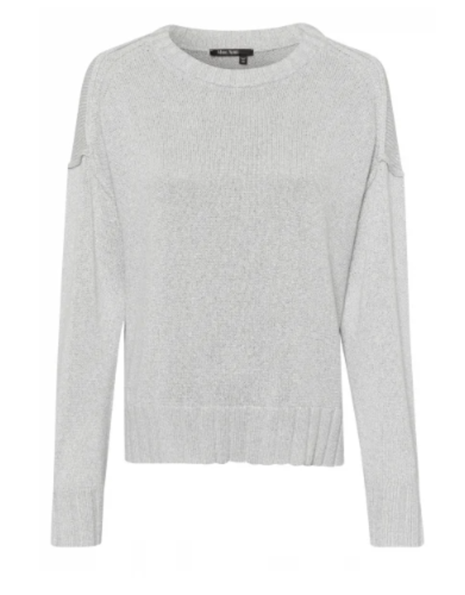 Marc Aurel Thema Silver Dust Pullover Siilver Ronde Hals