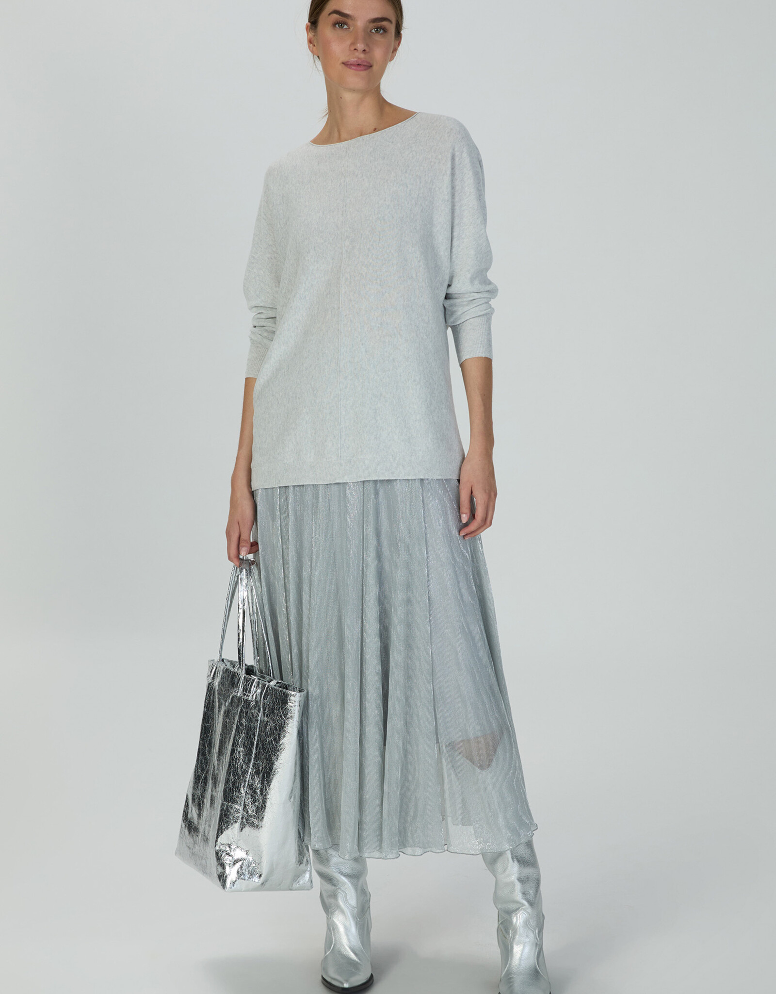 Marc Aurel Thema Silver Dust Rok Lang Silver