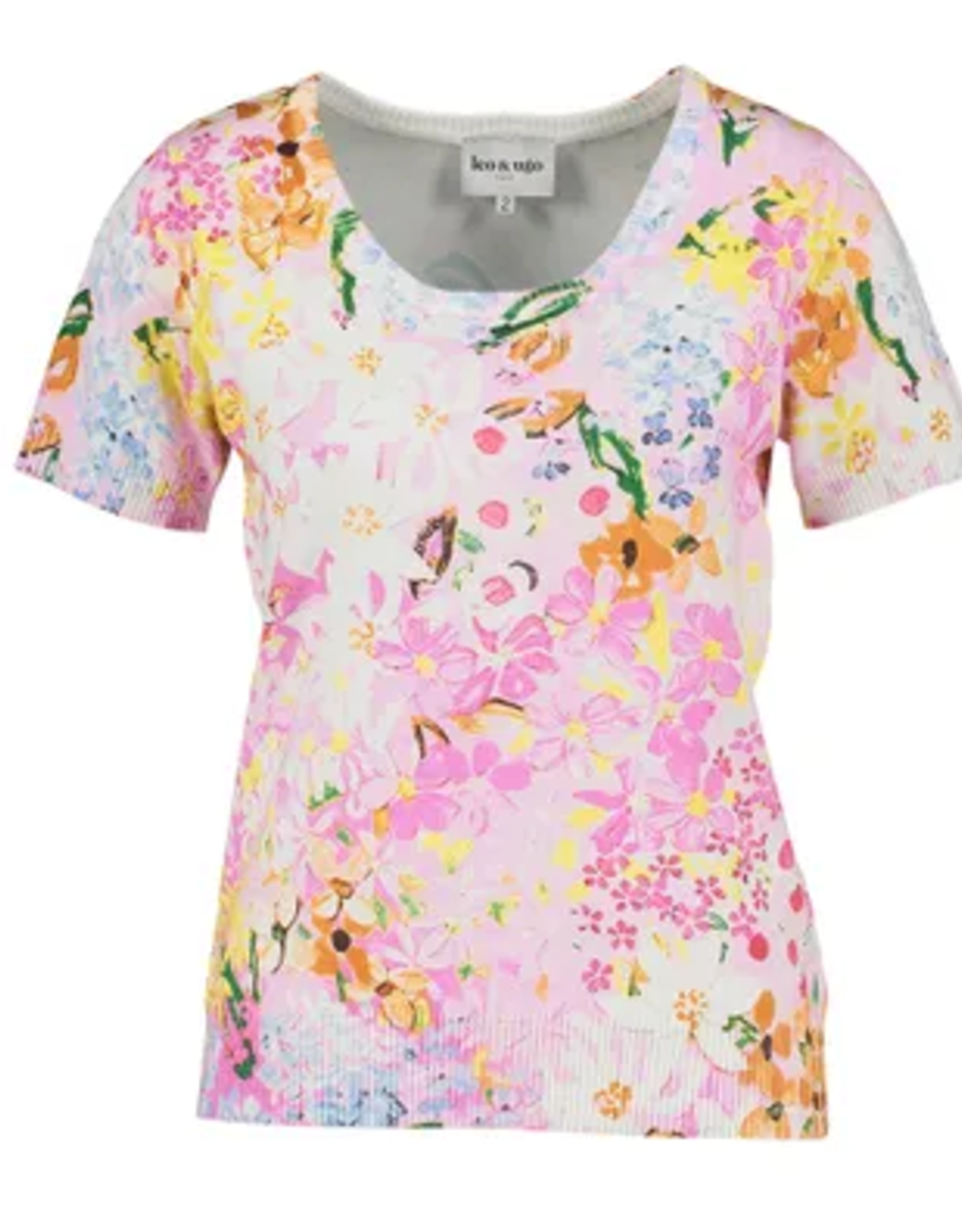 Leo&Ugo R Hals Pull Rose Aquarel