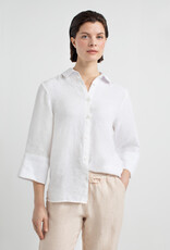 Josephine &CO Blouse Dillon Linnen 3/4 Mouw Omslag White