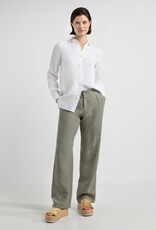 Josephine &CO Jules Linnen Overhemd Blouse White Josephine &CO Jules Linnen Overhemd Blouse White