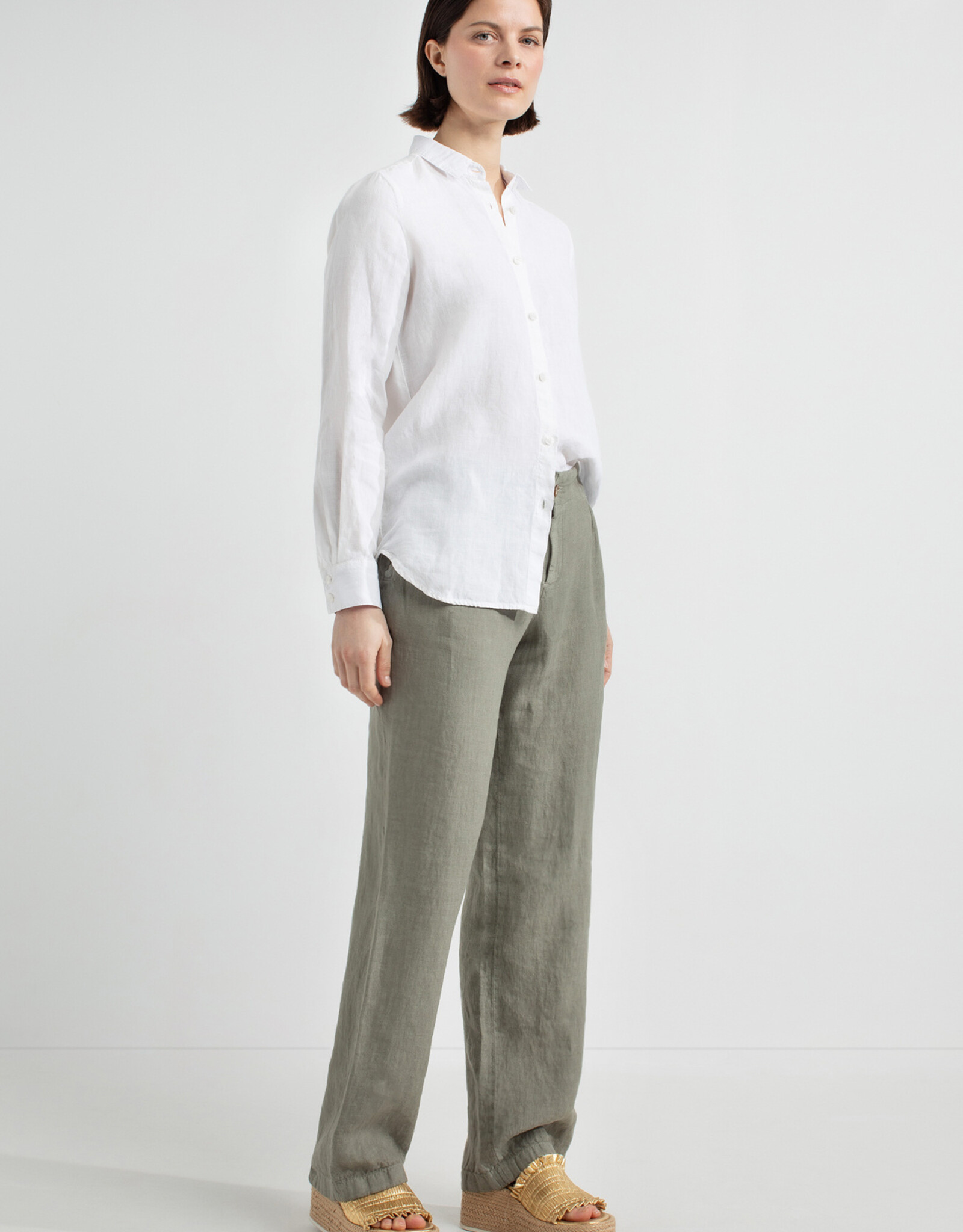 Josephine &CO Jules Linnen Overhemd Blouse White