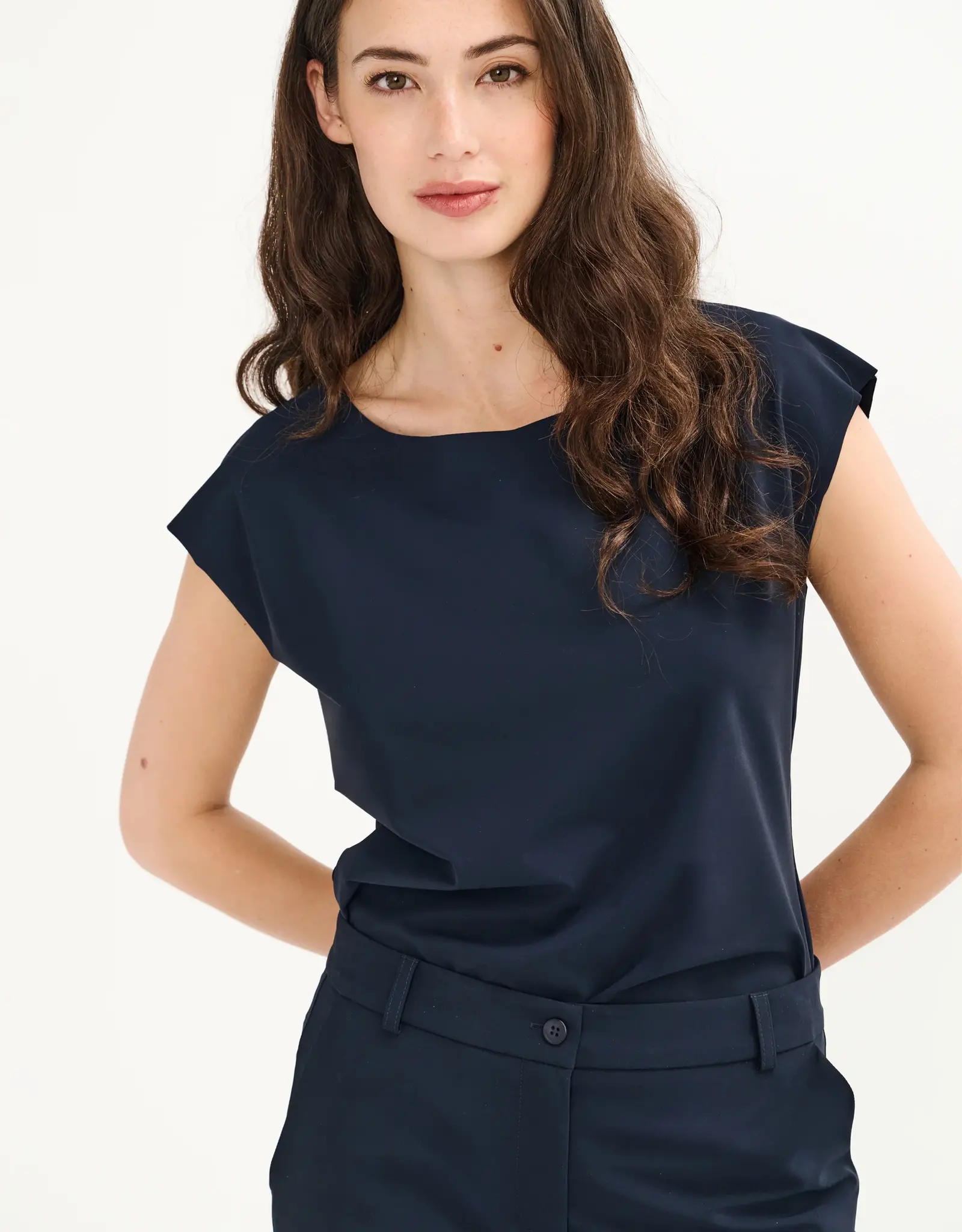 JapanTKY Fuuki Top Dark Blue