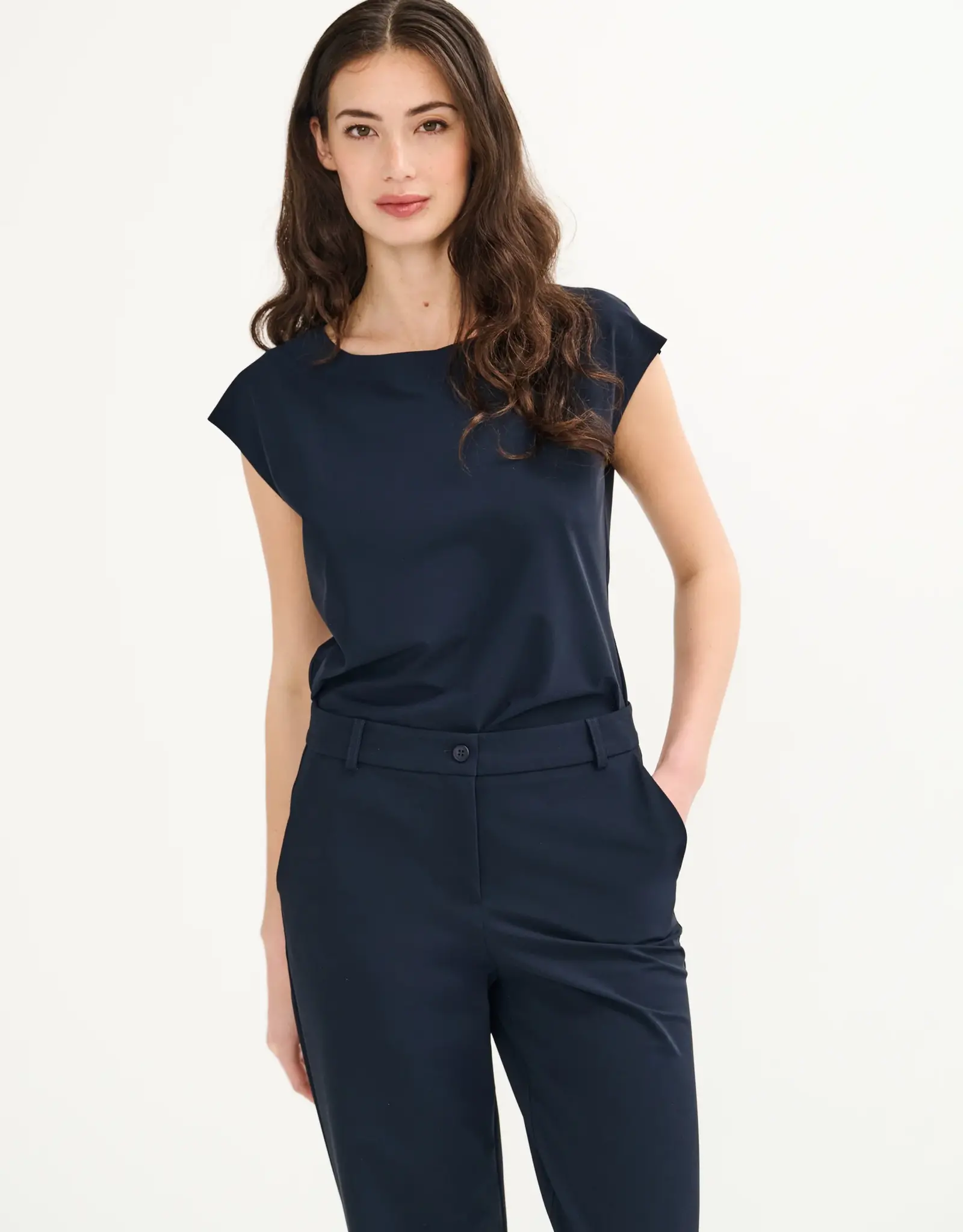 JapanTKY Fuuki Top Dark Blue