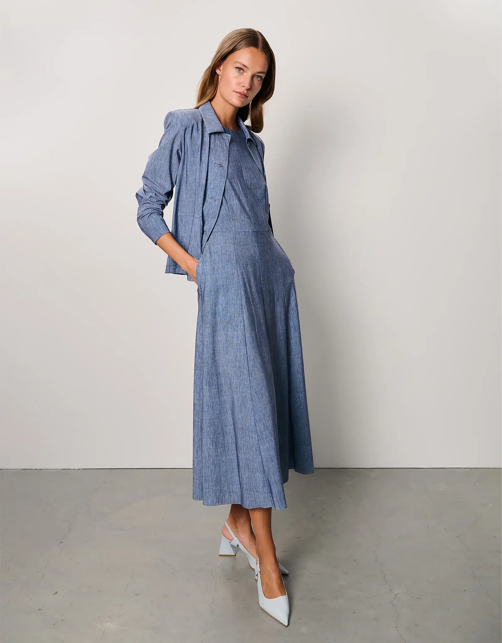 JapanTKY Blazer Chisamie Dessin Delave Stripe