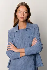 JapanTKY Blazer Chisamie Dessin Delave Stripe