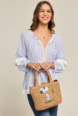 FrogBox Blouse Tuniek Kant  Stripe White  Sky BLue