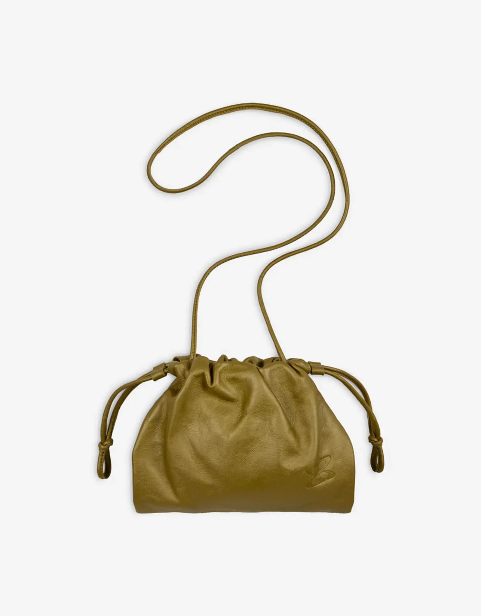 Studio AR Tasje Cora Cow Mild Met. Avocado