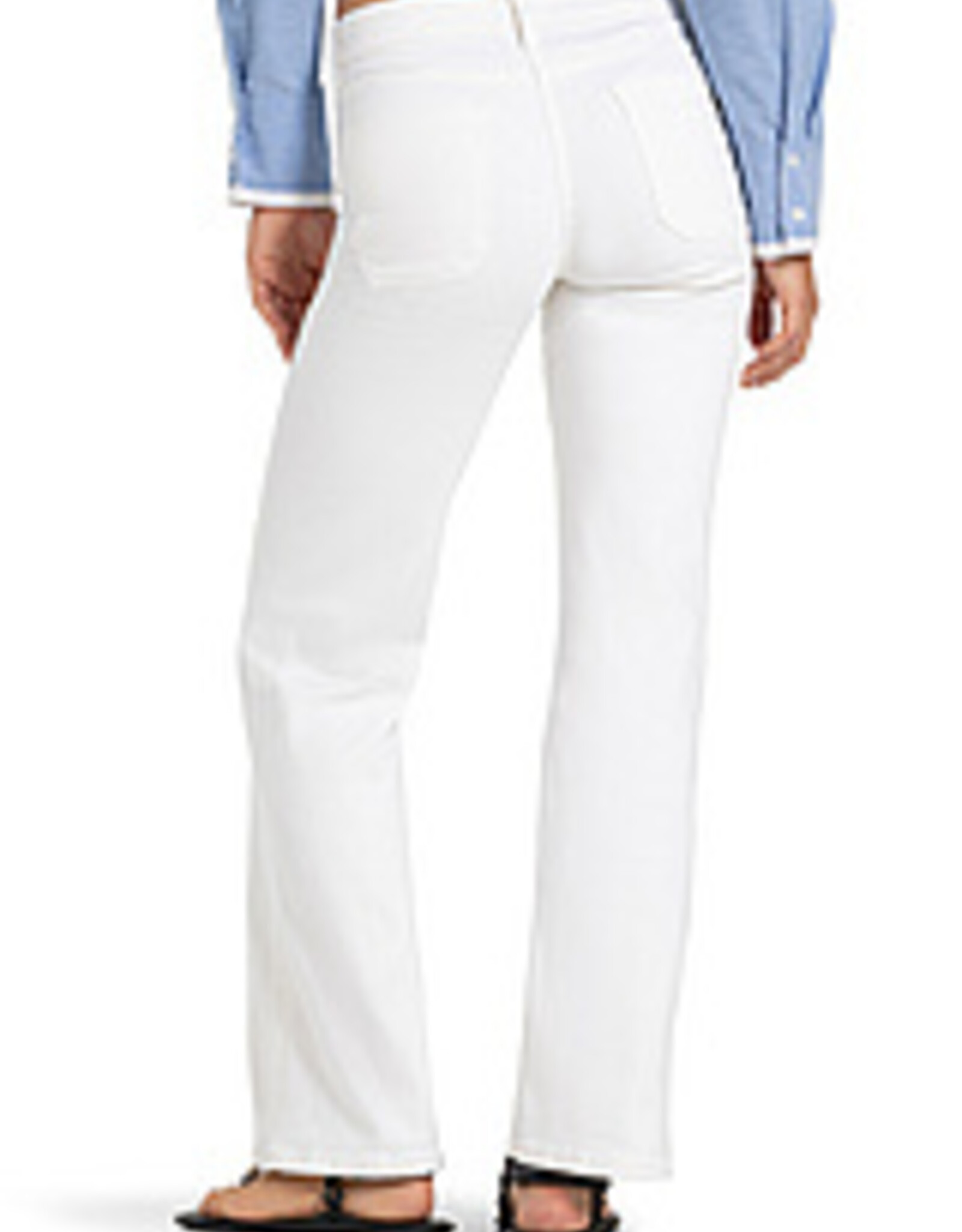 Cambio Pantalon Tess Jeans Wide Leg Pure White Stone