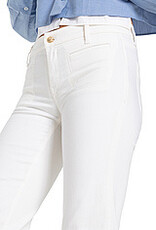 Cambio Pantalon Tess Jeans Wide Leg Pure White Stone