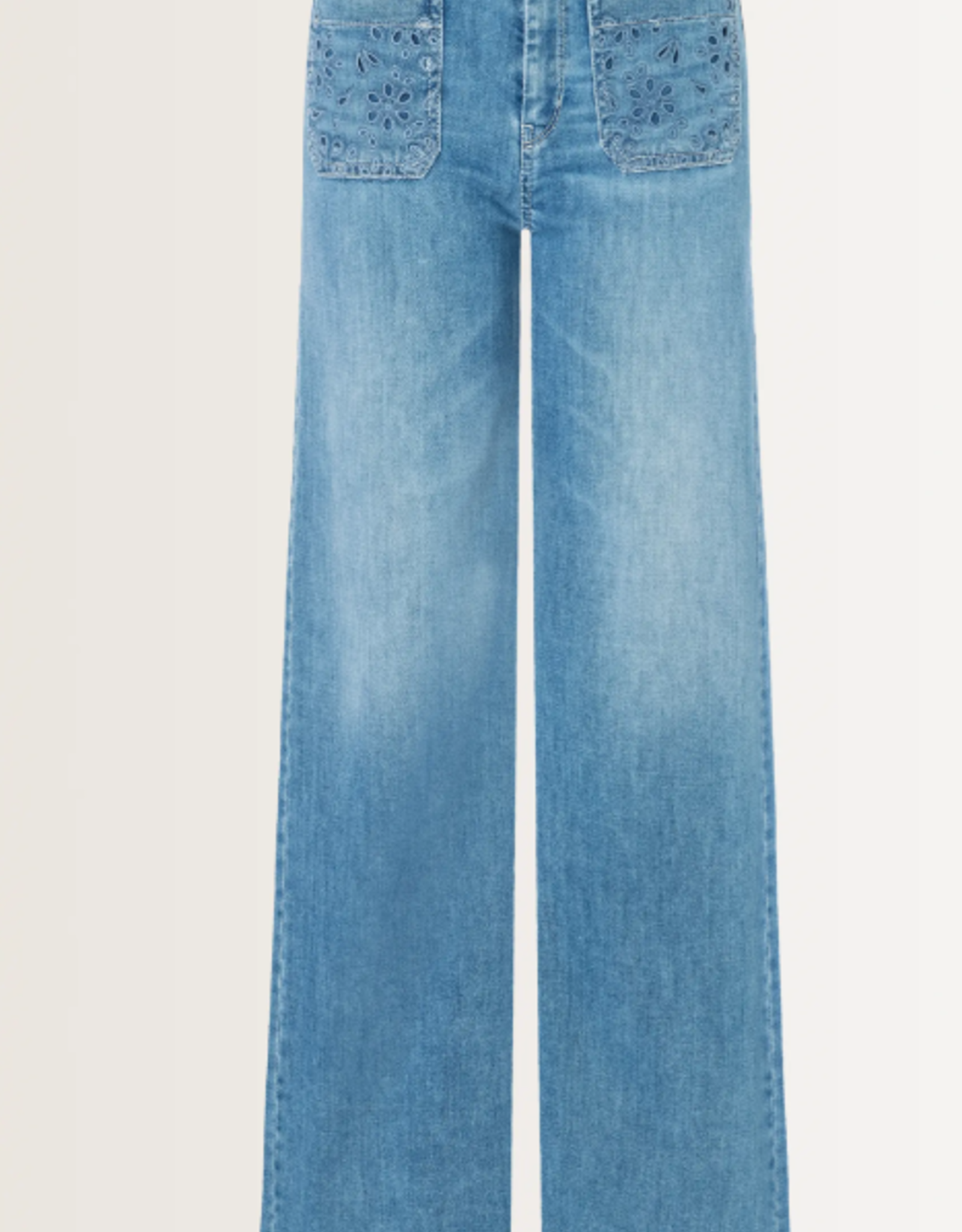 Cambio Jeans Ada Patch Pocket Lefthand Bleach