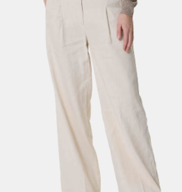 Cambio Pantalon Amelie Pleat Oat Milk