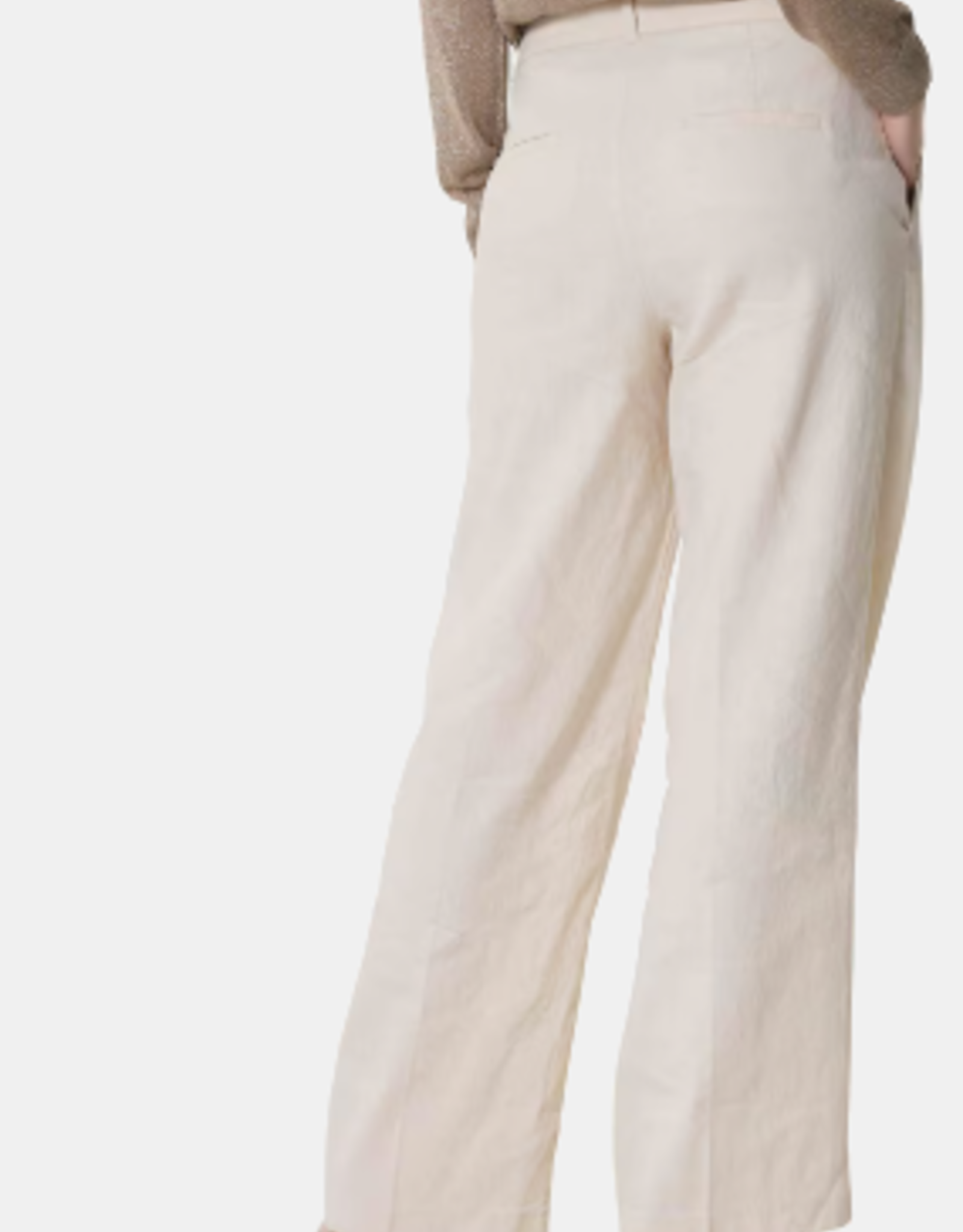 Cambio Pantalon Amelie Pleat Oat Milk