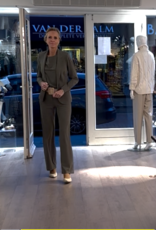 JapanTKY Pantalon Taro Wijd Dusky Green