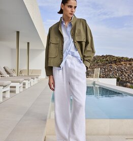 JcSophie Pantalon Genesis Wijd Off White