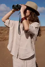 Princess goes Hollywood Blouse Oversized  KM Linnen Summer Sand