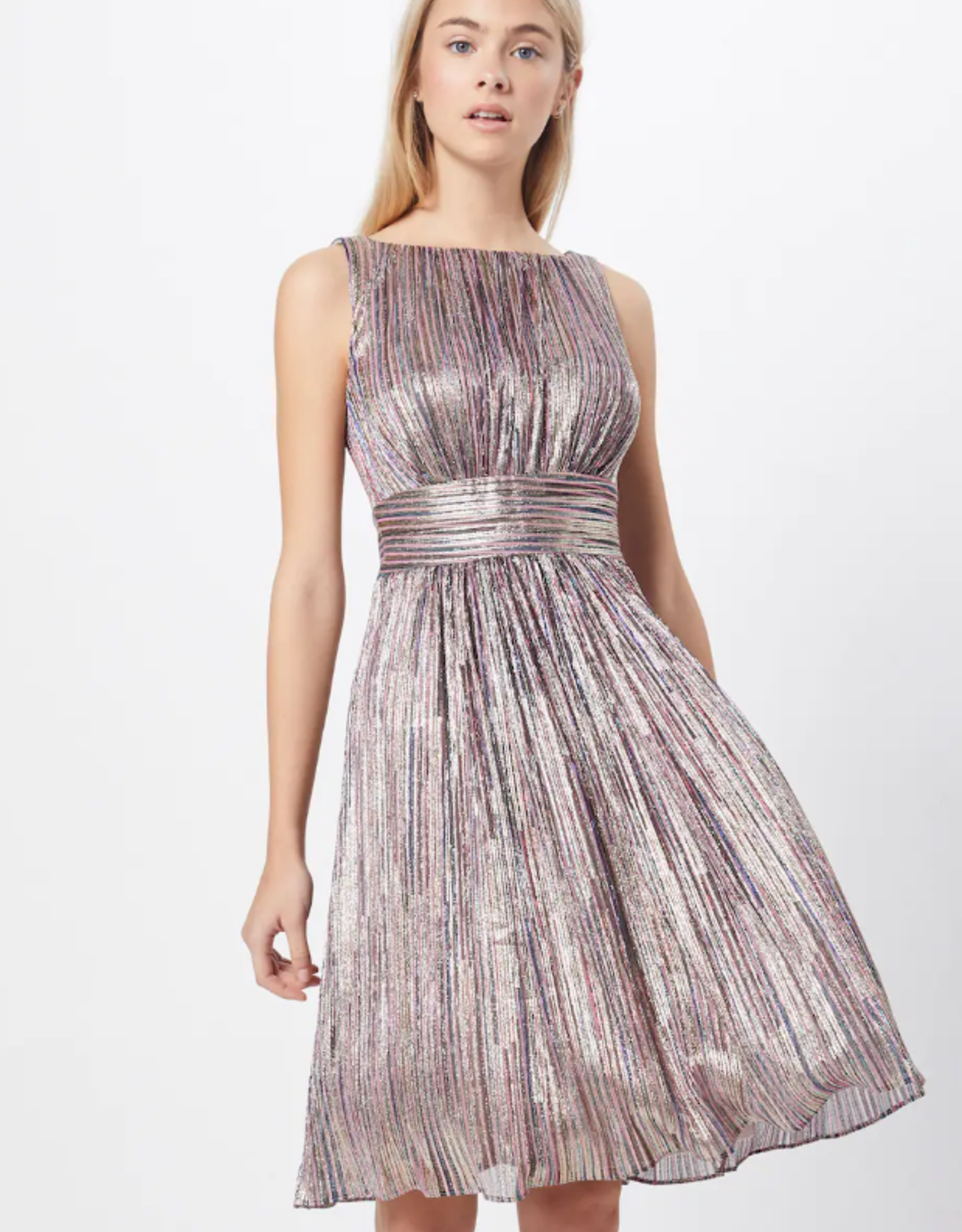 Swing Cocktailjurk Mouwloos Multicolour