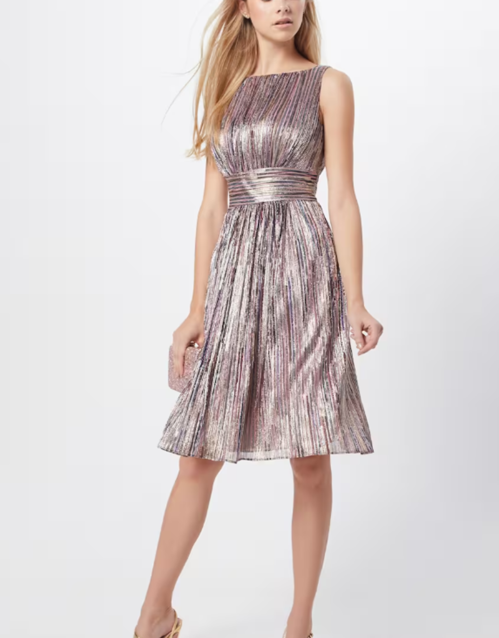 Swing Cocktailjurk Mouwloos Multicolour