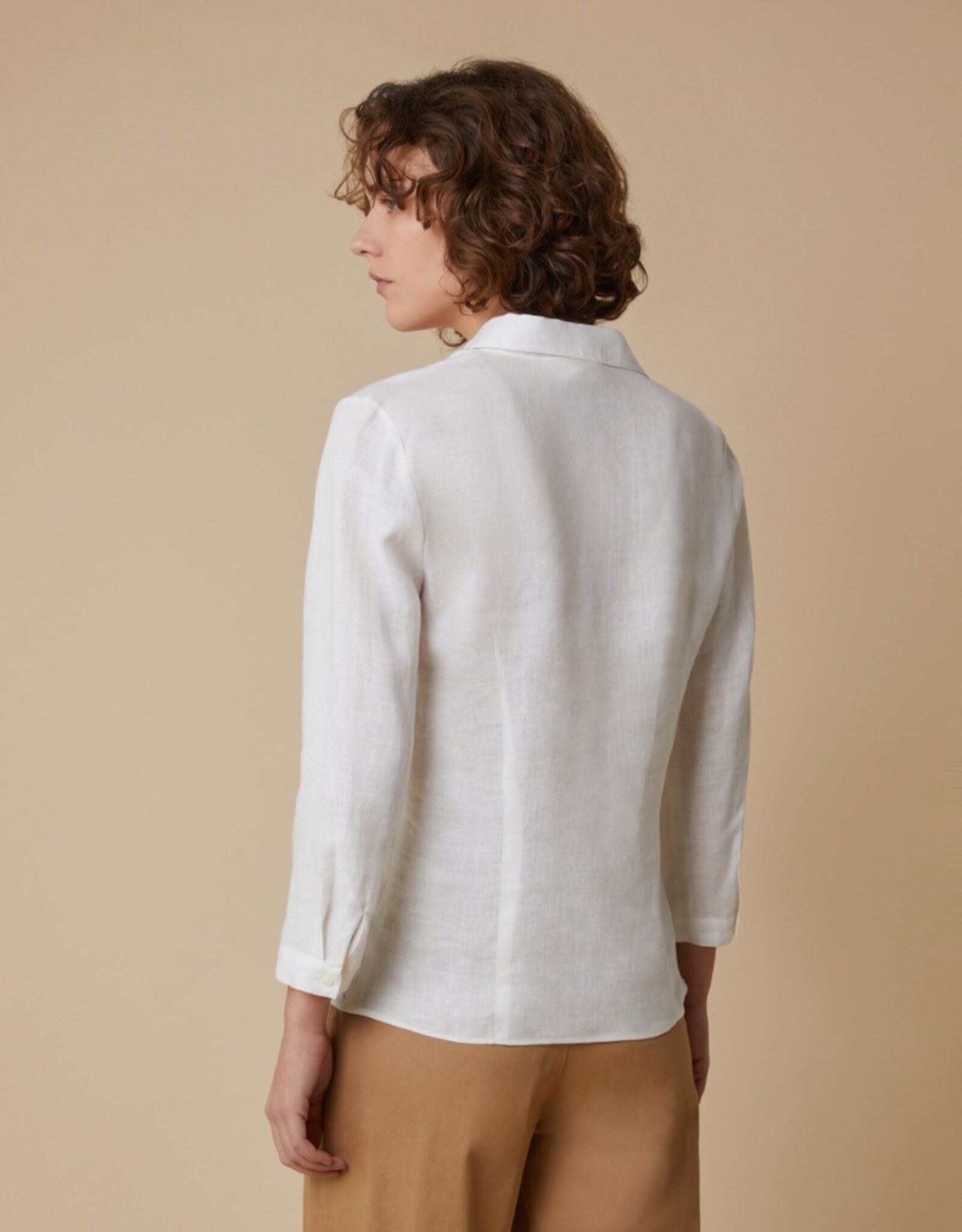 PENNYBLACK Sfera Blouse Wit Linnen