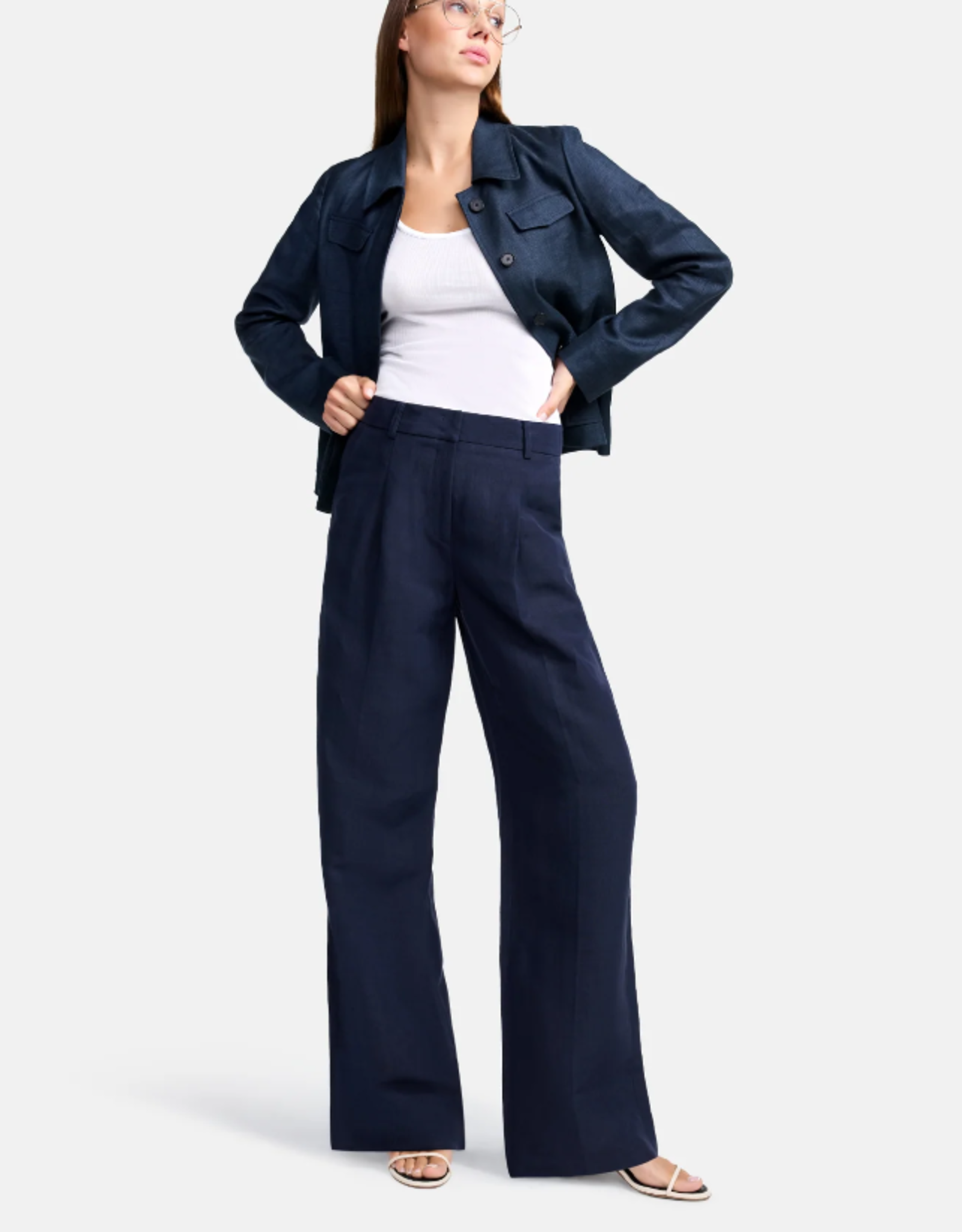 Cambio Pantalon Amelie Black Blue
