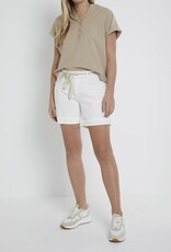 Para MI Bobby Short Color Denim White Para MI Bobby Short Color Denim White