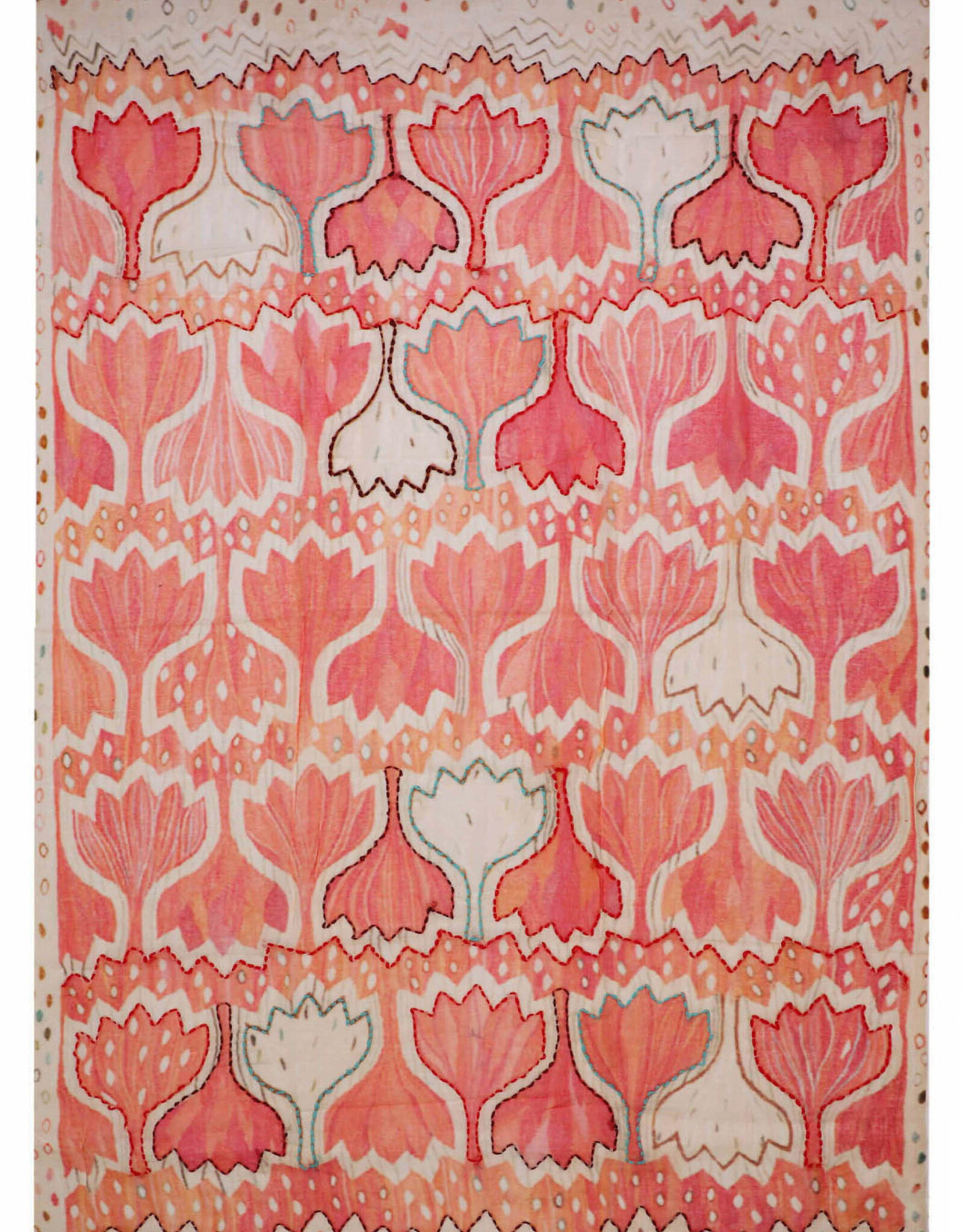 LaSalle Shawl Red Tulip