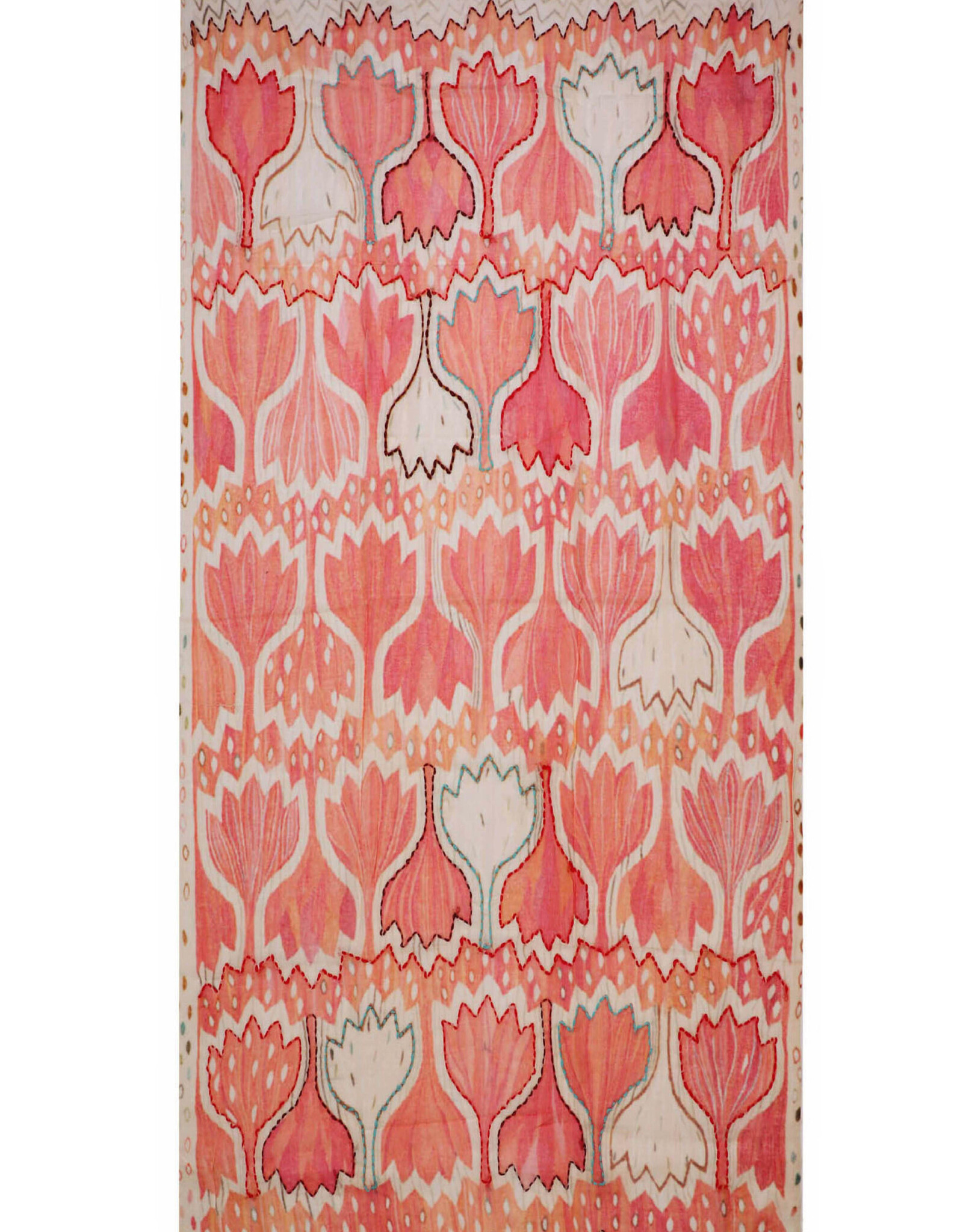 LaSalle Shawl Red Tulip