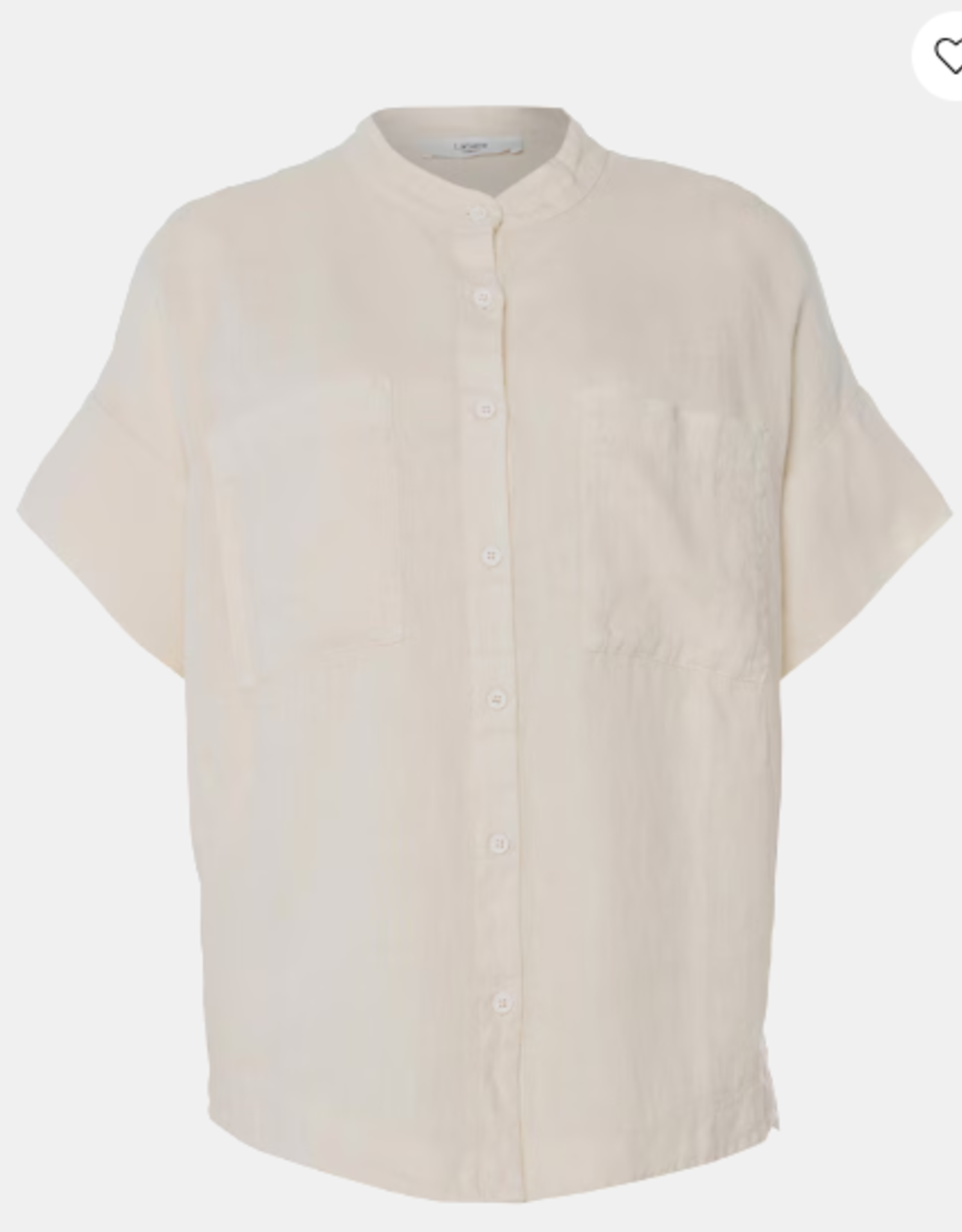 LaSalle Blouse  Mandarin Sand