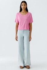 Oui Linnen T Shirt Rose
