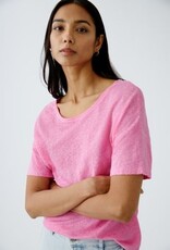Oui Linnen T Shirt Rose