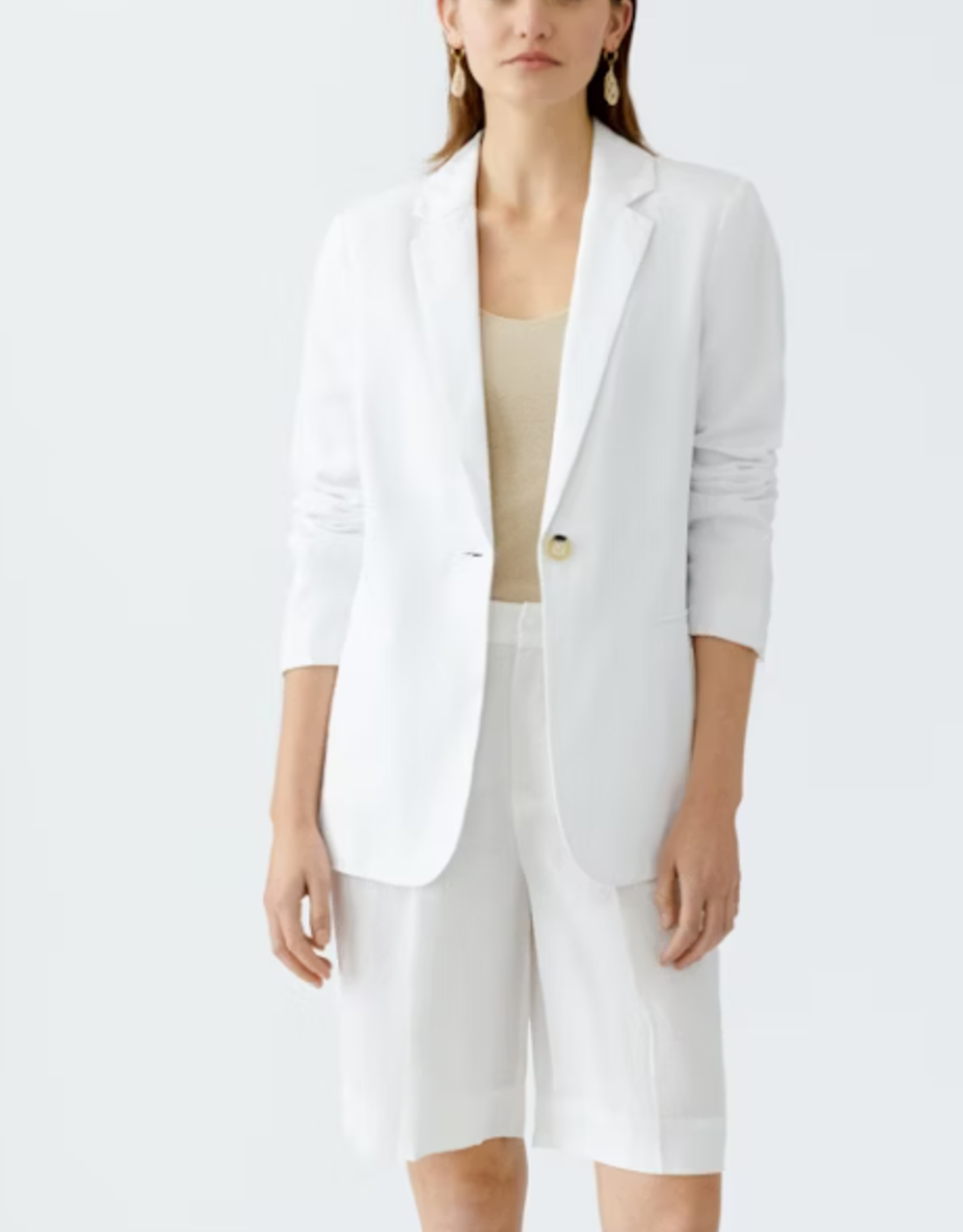 Oui Blazer Linnen Bisquit