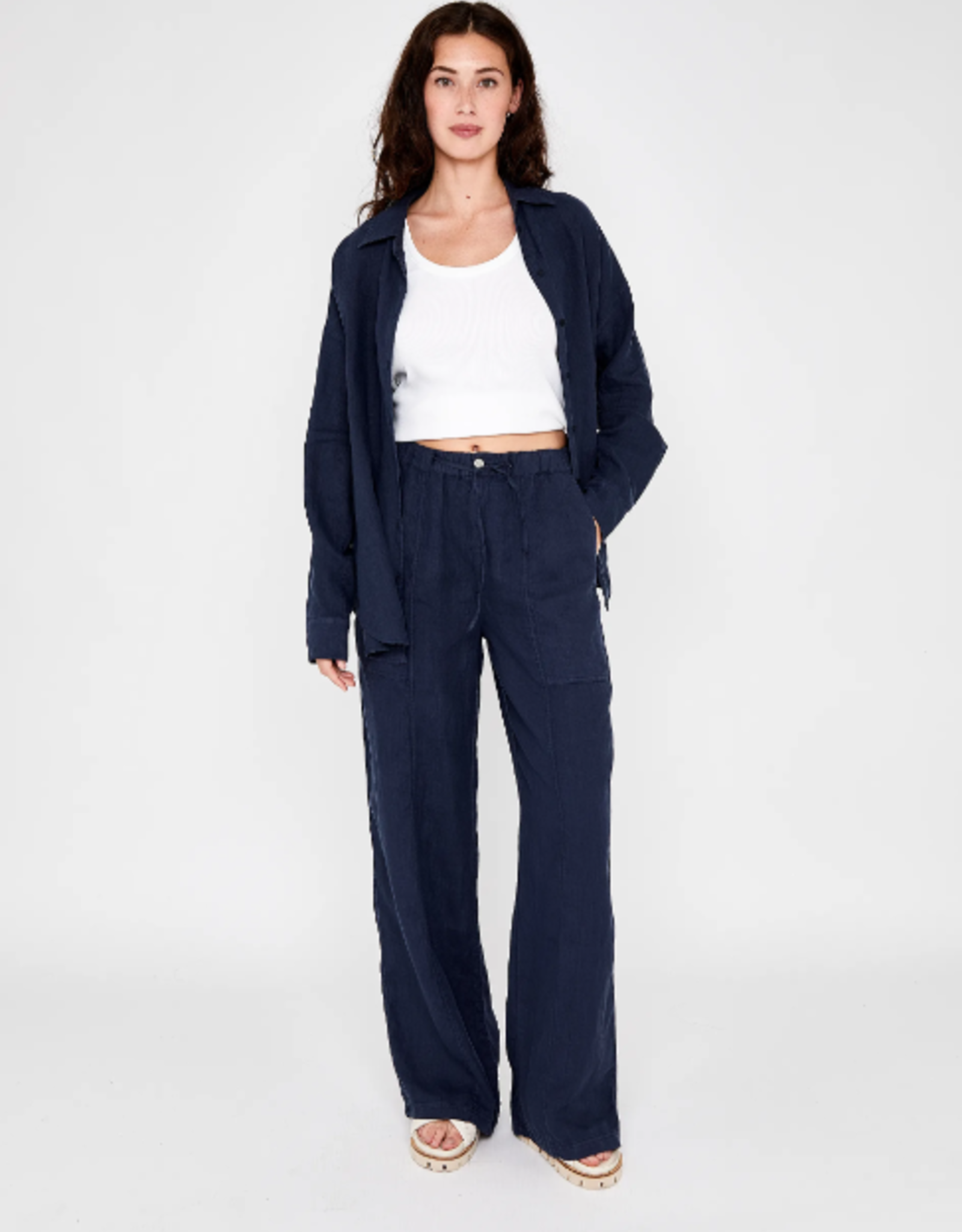 Moscow Pantalon Pomelie Navy