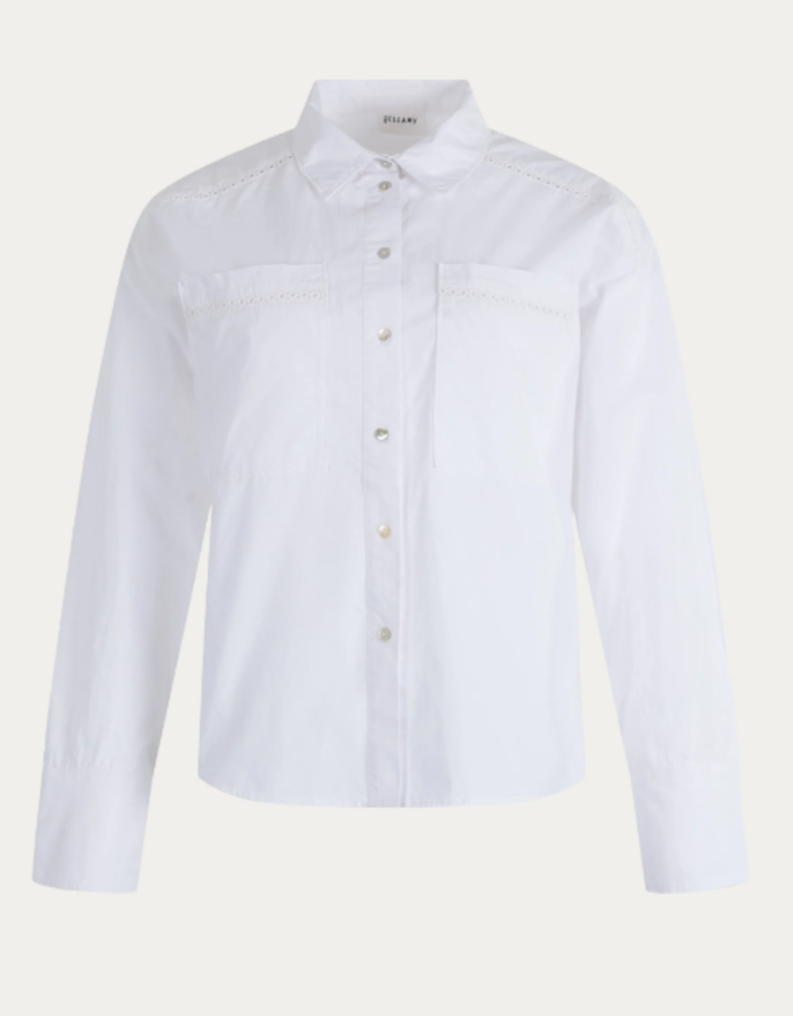 Bellamy Selma Blouse Festoon Steek Wit