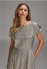 Swing Cocktailjurk Midi KM Goud