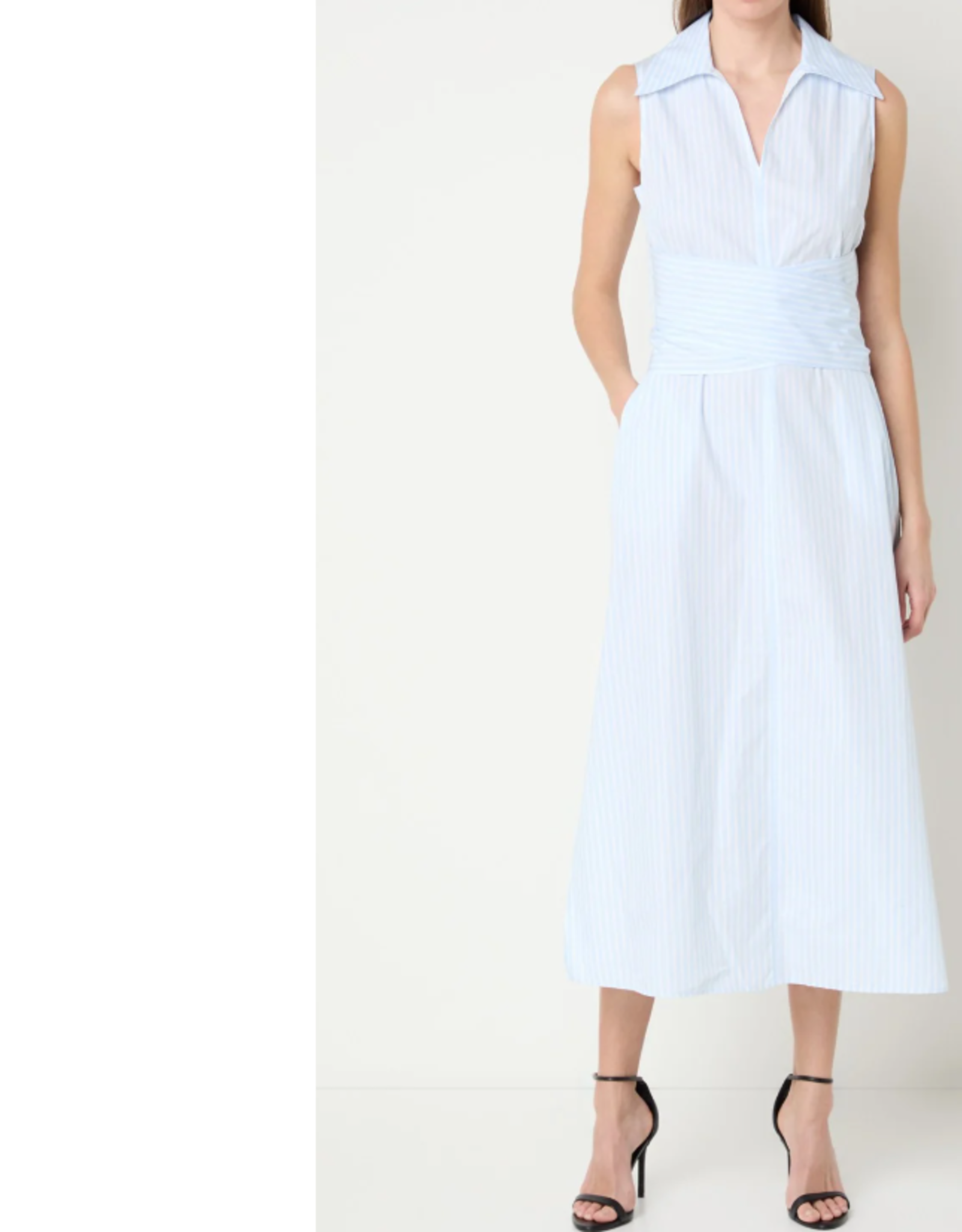 PENNYBLACK Jurk Elles Streepje Blauw Wit