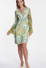 Ana Alcazar Jurk VH Print Bloem Green